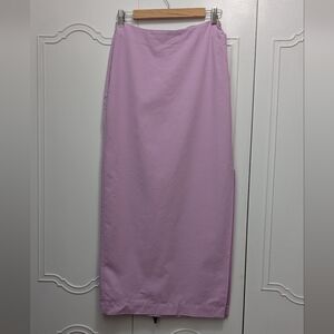 Future Collection Lavander  Midi Pencil Skirt for Cocktail Events